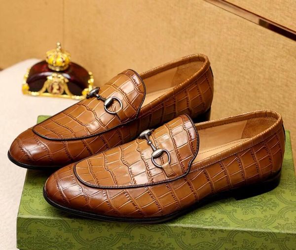 men formal wedding dress shoes gentlemen slip on business flats brand genuine leather outdoor casual loafers, Black
men formal wedding dress shoes gentlemen slip on business flats brand genuine leather outdoor casual loafers, Black