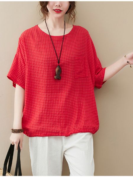 women's t-shirt oversized plaid striped print t shirt women summer loose casual t-shirt korean ladies womens cotton tshirts chic woman, White
women's t-shirt oversized plaid striped print t shirt women summer loose casual t-shirt korean ladies womens cotton tshirts chic woman, White