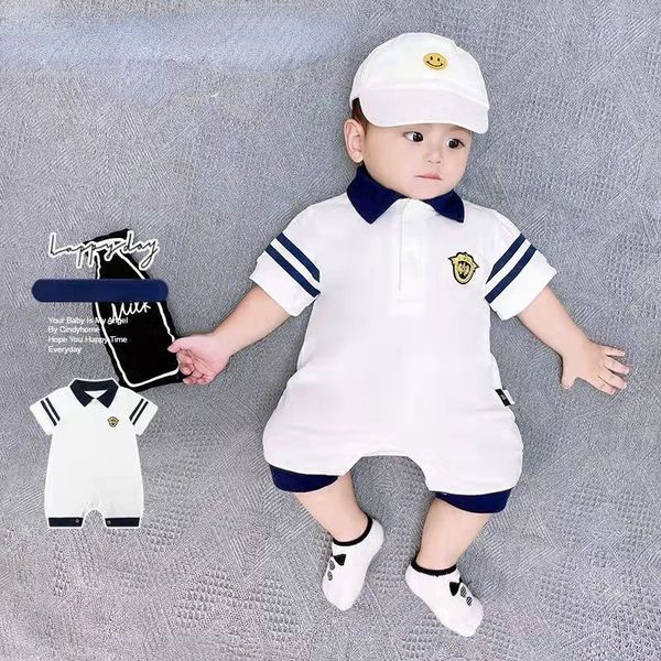 rompers baju polo lengan pendek bayi laki laki baru lahir katun romper jumpsuit pria tampan keseluruhan 0 12 bulan 230516, Blue
rompers baju polo lengan pendek bayi laki laki baru lahir katun romper jumpsuit pria tampan keseluruhan 0 12 bulan 230516, Blue