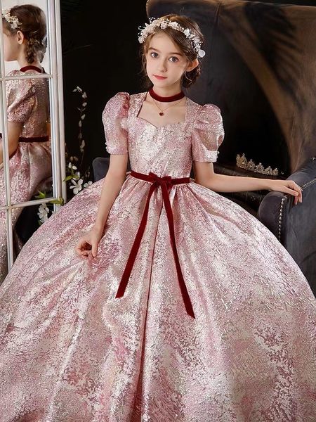 2023 arabic princess flower girl dresses for wedding ball gown 3d floral lace girl communion dress prom pageant gown tulle sequined pink pag, White;blue
2023 arabic princess flower girl dresses for wedding ball gown 3d floral lace girl communion dress prom pageant gown tulle sequined pink pag, White;blue