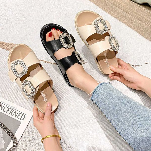 slippers rhinestone crystal buckle slippers women brand designer double flip flops female platform slides sandals big size 43 230511, Black
slippers rhinestone crystal buckle slippers women brand designer double flip flops female platform slides sandals big size 43 230511, Black