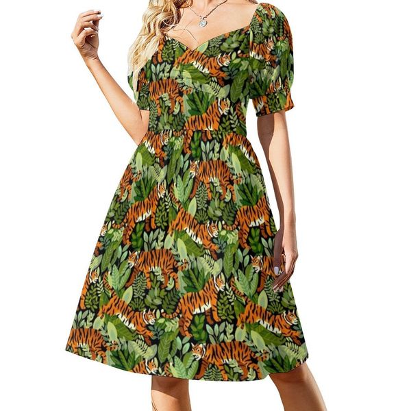 casual dresses bengal tiger print dress green jungle cute dresses women short sleeve aesthetic casual dress v neck big size vestidos 230515, Black;gray
casual dresses bengal tiger print dress green jungle cute dresses women short sleeve aesthetic casual dress v neck big size vestidos 230515, Black;gray