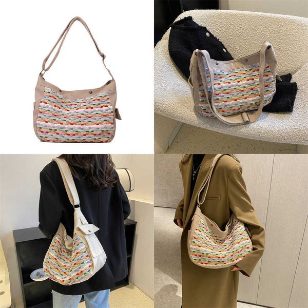 nxy new fashion weave female canvas tote bag lady's shoulder large capacity handbag women's travel big 230424
nxy new fashion weave female canvas tote bag lady's shoulder large capacity handbag women's travel big 230424