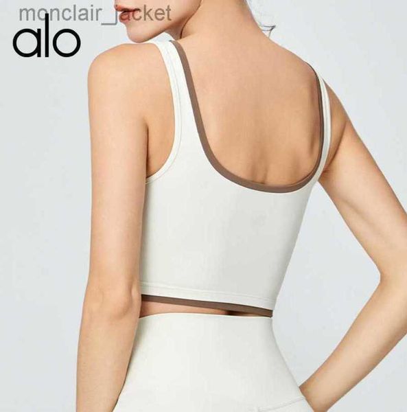 desginer yoga colored slim fit sports bra women's fitness tank running shockproof tight with chest pads 23ssa, White
desginer yoga colored slim fit sports bra women's fitness tank running shockproof tight with chest pads 23ssa, White