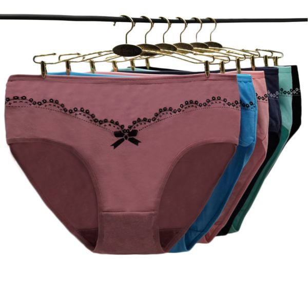 women's panties 6 pieces/lot panties plus size cotton underwear women briefs female knickers lady lingerie girl intimate underpants 230, Black;pink
women's panties 6 pieces/lot panties plus size cotton underwear women briefs female knickers lady lingerie girl intimate underpants 230, Black;pink