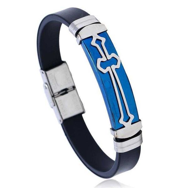 ornament wholesale stainless steel silica gel bracelet cross titanium mens personalized, Golden;silver
ornament wholesale stainless steel silica gel bracelet cross titanium mens personalized, Golden;silver