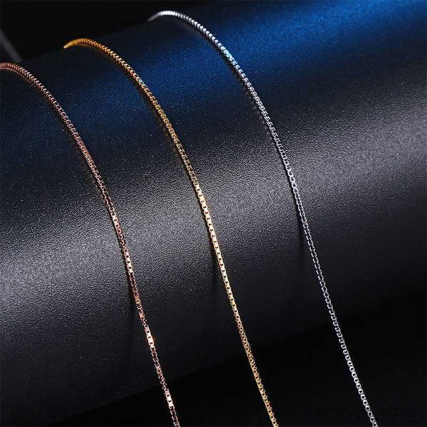 real 925 sterling silver chain for women neck necklace chaine argent femme veritable para mujer, Golden;silver
real 925 sterling silver chain for women neck necklace chaine argent femme veritable para mujer, Golden;silver