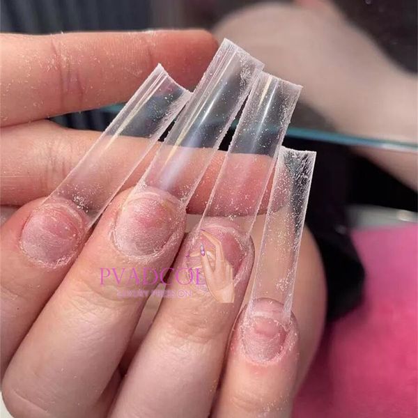 false nails 500pcsbag abs transparent xxl long square nail tips french artificial fingernails half cover 230515, Red;gold
false nails 500pcsbag abs transparent xxl long square nail tips french artificial fingernails half cover 230515, Red;gold