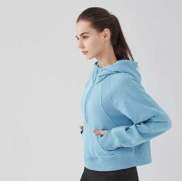 lu-220 sports coat women's half zipper hoodie sweater loose versatile casual baseball suit running fitness yoga gym clothes jacket top, Gray
lu-220 sports coat women's half zipper hoodie sweater loose versatile casual baseball suit running fitness yoga gym clothes jacket top, Gray