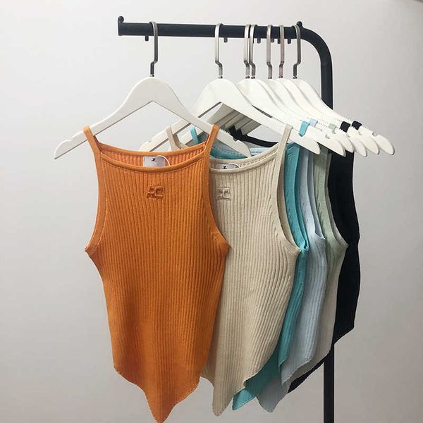 2023 spring summer jennie sun yi yu shuxin same style neck hanging irregular knitted vest sweet and spicy suspender, White
2023 spring summer jennie sun yi yu shuxin same style neck hanging irregular knitted vest sweet and spicy suspender, White