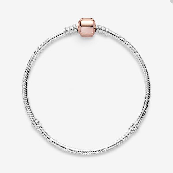 rose gold clasp charm bracelet for pandora 925 sterling silver snake chain bracelets party jewelry for women mens designer bracelet with ori, Golden;silver
rose gold clasp charm bracelet for pandora 925 sterling silver snake chain bracelets party jewelry for women mens designer bracelet with ori, Golden;silver