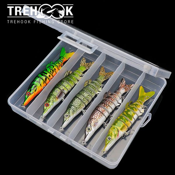 baits lures trehook 3/5pcs lifelike pike wobblers sets 12.5cm 18g 8-segments jointed artificial bait for pike fishing tackle sinking lures 2
baits lures trehook 3/5pcs lifelike pike wobblers sets 12.5cm 18g 8-segments jointed artificial bait for pike fishing tackle sinking lures 2