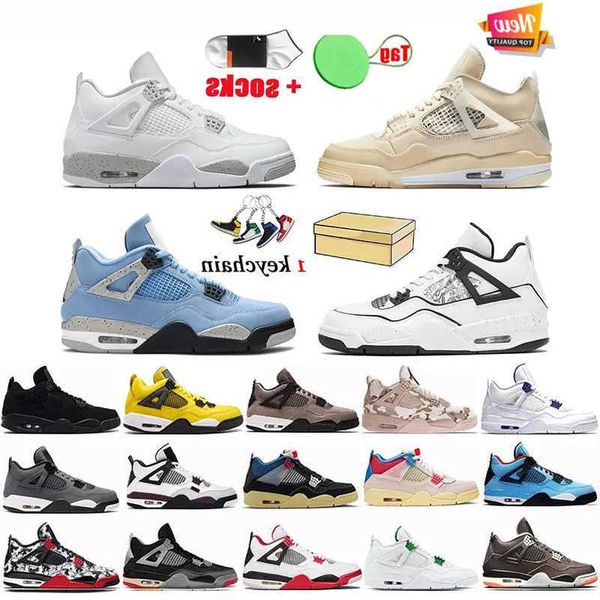 with box designer black cat oreo 4 4s mens basketball shoes university blue thunder fire red blank canvas bred canyon purple metallic men sp
with box designer black cat oreo 4 4s mens basketball shoes university blue thunder fire red blank canvas bred canyon purple metallic men sp