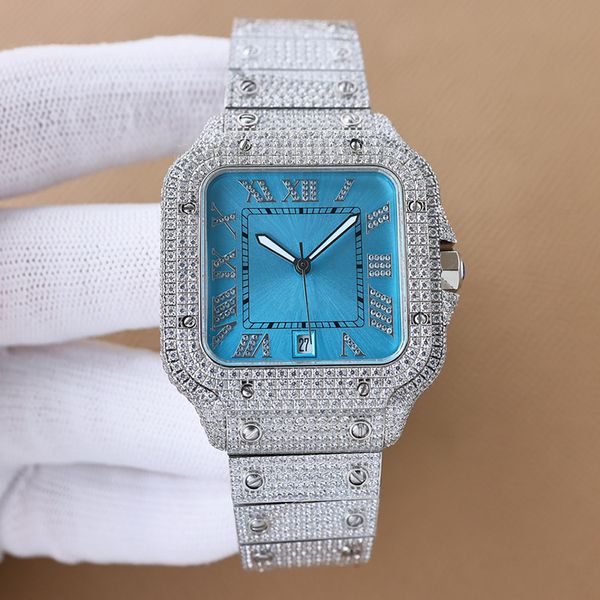 diamond watch automatic mechanical movement men watches 40mm waterproof bracelet sapphire business wristwatch stainless steel 904l montre de, Slivery;brown
diamond watch automatic mechanical movement men watches 40mm waterproof bracelet sapphire business wristwatch stainless steel 904l montre de, Slivery;brown