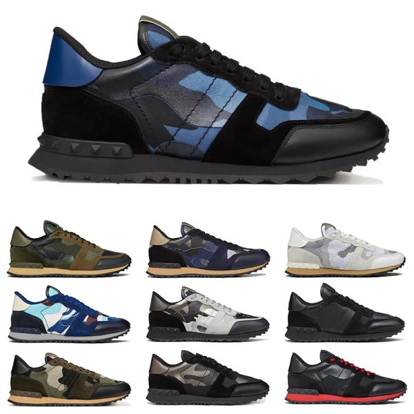 with box valentinoity designer vt shoes men women luxury designer shoes rockrunner sneakers in camouflage mesh fabric rubber stud triple kge, Black
with box valentinoity designer vt shoes men women luxury designer shoes rockrunner sneakers in camouflage mesh fabric rubber stud triple kge, Black