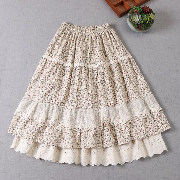 skirts japanese women floral doublelayer loose mori girl printed lace lining aline autumn winter 230516, Black
skirts japanese women floral doublelayer loose mori girl printed lace lining aline autumn winter 230516, Black