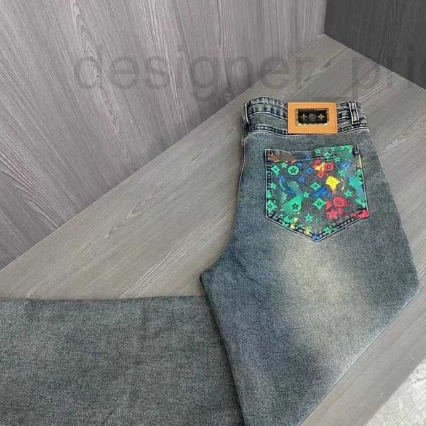 men's jeans designer spring autumn jeans designer pants rainbow graffiti denim trousers mens stretch slim slacks fashion straight cropp, Blue
men's jeans designer spring autumn jeans designer pants rainbow graffiti denim trousers mens stretch slim slacks fashion straight cropp, Blue