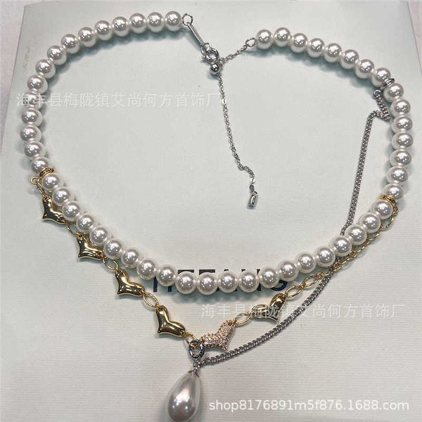 cute and fun little tiger triple luo ying same style layered removable collar chain necklace women's jewelry, Silver
cute and fun little tiger triple luo ying same style layered removable collar chain necklace women's jewelry, Silver