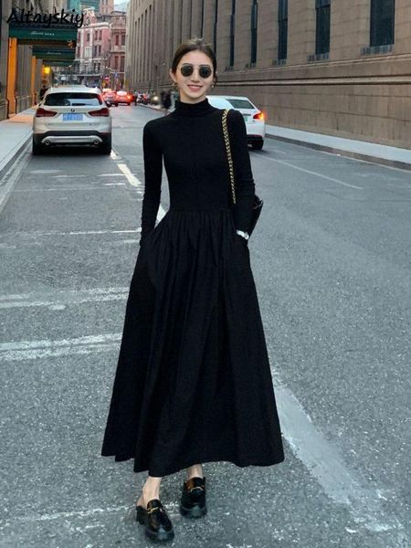 dresses long sleeve dresses women autumn winter anklelength turtleneck korean style fashion tender casual ulzzang streetwear new solid, Black;gray
dresses long sleeve dresses women autumn winter anklelength turtleneck korean style fashion tender casual ulzzang streetwear new solid, Black;gray