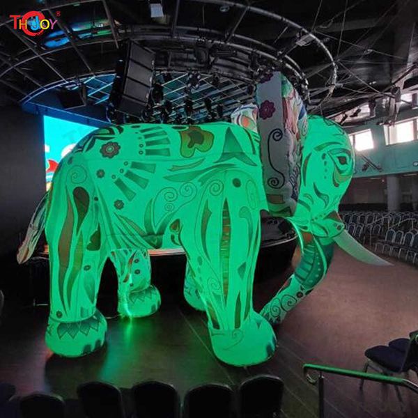 4 meters advertising colorful giant inflatable elephant with led lights decorative cartoon mascot toy for decoration
4 meters advertising colorful giant inflatable elephant with led lights decorative cartoon mascot toy for decoration