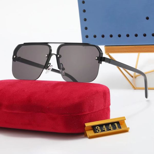fashion designer sunglasses luxury letter womens mens goggle senior eyewear for women eyeglasses big frame vintage metal sun glasses, White;black
fashion designer sunglasses luxury letter womens mens goggle senior eyewear for women eyeglasses big frame vintage metal sun glasses, White;black