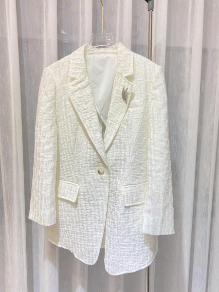 Women's Suits The Exquisite Femininity And Understated Elegance Of Silk Suit Jacket, White
Women's Suits The Exquisite Femininity And Understated Elegance Of Silk Suit Jacket, White