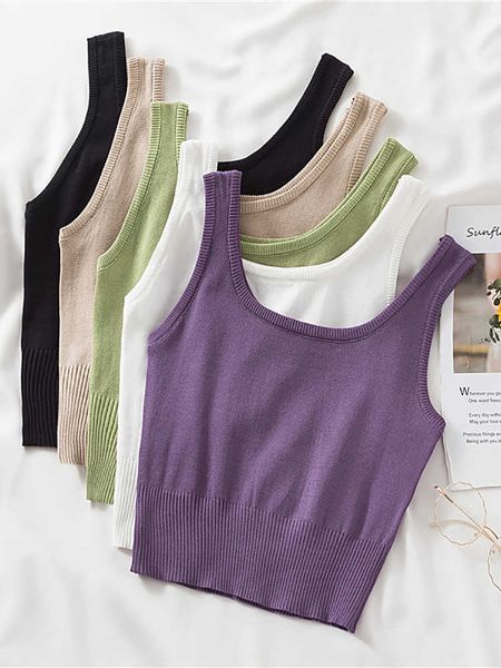 women's tanks camis heliar women summer solid knitted tank backless slim fit camisole casual sleeveless crop female aa230515, White
women's tanks camis heliar women summer solid knitted tank backless slim fit camisole casual sleeveless crop female aa230515, White