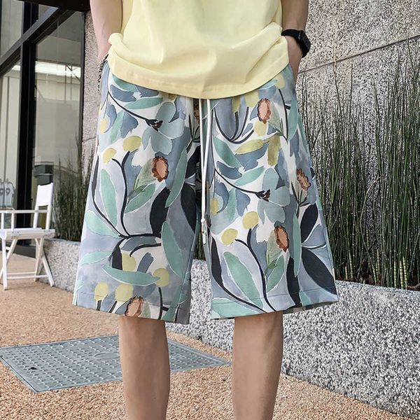 men's clothing hawaiian beach pants summer thin ice silk quick dried 5/4 big couple sanya flower shorts trend, White;black
men's clothing hawaiian beach pants summer thin ice silk quick dried 5/4 big couple sanya flower shorts trend, White;black