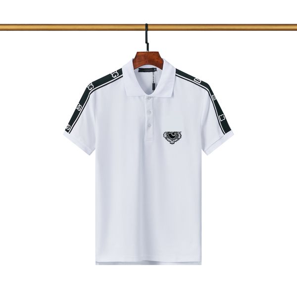 2023 new men's polo black and white color multiple styles embroidered alphabet luxury 100% cotton anti-wrinkle and anti-pilling brand i, White;black
2023 new men's polo black and white color multiple styles embroidered alphabet luxury 100% cotton anti-wrinkle and anti-pilling brand i, White;black