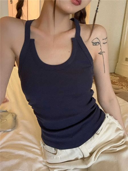 women's tanks camis crop for women fashion backless vest summer clothing slim fit korean tanks y2k 2023 ropa mujer casual camis aa2305, White
women's tanks camis crop for women fashion backless vest summer clothing slim fit korean tanks y2k 2023 ropa mujer casual camis aa2305, White