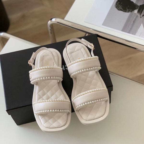 high version small fragrance pearl one word tape sandals female leather peep-toe korean version of casual square toe flat shoes, Black
high version small fragrance pearl one word tape sandals female leather peep-toe korean version of casual square toe flat shoes, Black