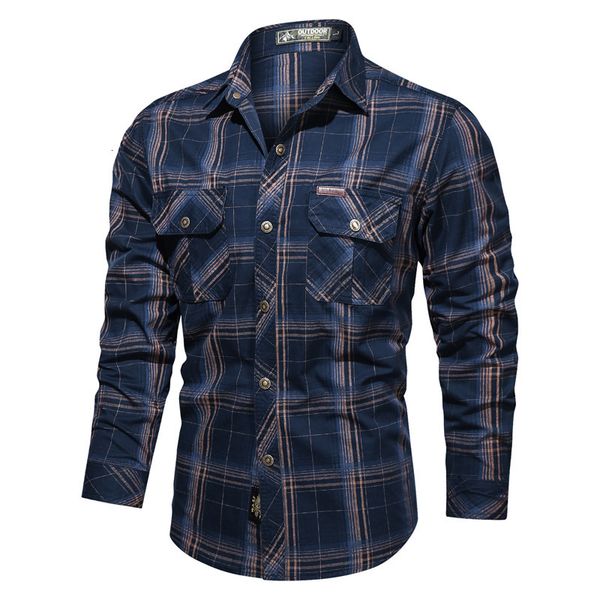 men's casual shirts men plaid casual shirts male military outdoor loose shirts multi-pockets tooling shirts quality man large long-slee, White;black
men's casual shirts men plaid casual shirts male military outdoor loose shirts multi-pockets tooling shirts quality man large long-slee, White;black