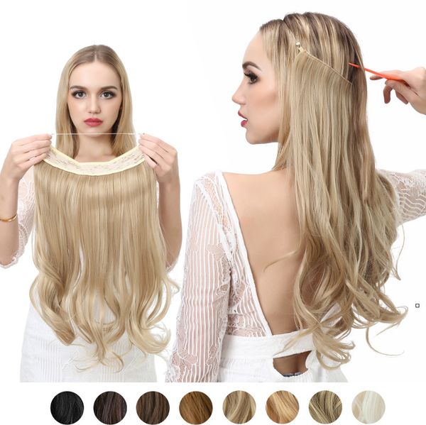 22 inch women's hair extensions chemical fiber matte high-temperature silk long curly hair with many styles to choose from and support, Black
22 inch women's hair extensions chemical fiber matte high-temperature silk long curly hair with many styles to choose from and support, Black
