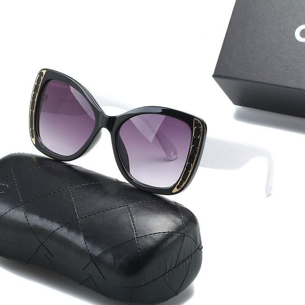2023 wholesale channel classic designer sunglasses men's and women's black-rimmed glasses sun glasses outdoor sports glasses beach, White;black 
2023 wholesale channel classic designer sunglasses men's and women's black-rimmed glasses sun glasses outdoor sports glasses beach, White;black