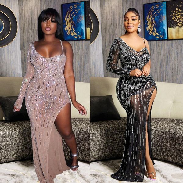 casual dresses evening dress club party bodycon fashion slit one shoulder dresse summer elegant luxury maxi dresses 230515, Black;gray
casual dresses evening dress club party bodycon fashion slit one shoulder dresse summer elegant luxury maxi dresses 230515, Black;gray
