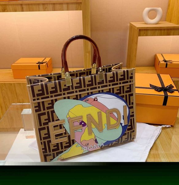 62% off 2023 new women's bags can be customized and mixed batches big alphabet colored printing
62% off 2023 new women's bags can be customized and mixed batches big alphabet colored printing
