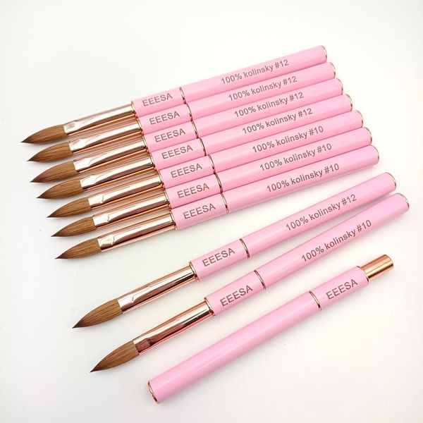 nail brushes 100 kolinsky sable acrylic art pink pen for powder application salon tips manicure tool 230515, Yellow
nail brushes 100 kolinsky sable acrylic art pink pen for powder application salon tips manicure tool 230515, Yellow