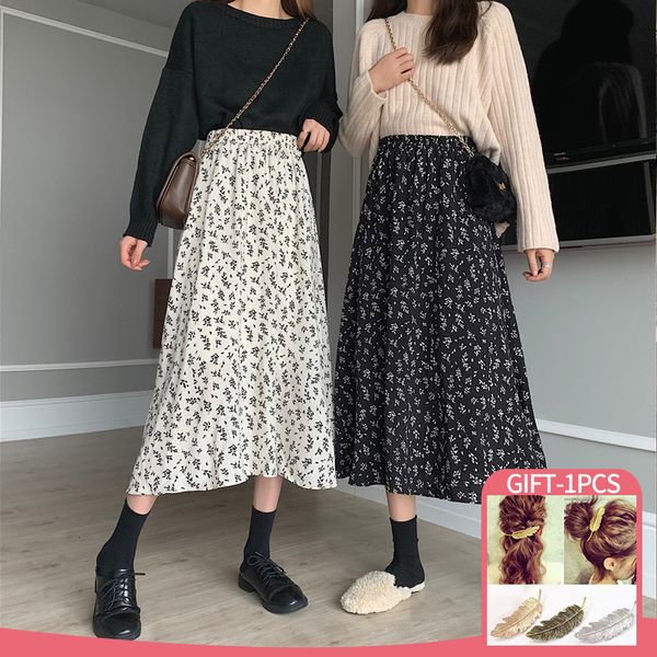 skirts arherige vintage floral print aline pleated long summer women korean streetwear drawstring elastic waist midi skirt 230516, Black
skirts arherige vintage floral print aline pleated long summer women korean streetwear drawstring elastic waist midi skirt 230516, Black