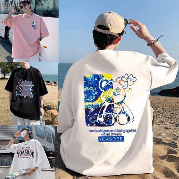 men's t-shirts large short sleeve t-shirt for men's 2023 summer new cotton print t-shirt loose fitting men's 5/4 sleeve runni, White;black
men's t-shirts large short sleeve t-shirt for men's 2023 summer new cotton print t-shirt loose fitting men's 5/4 sleeve runni, White;black
