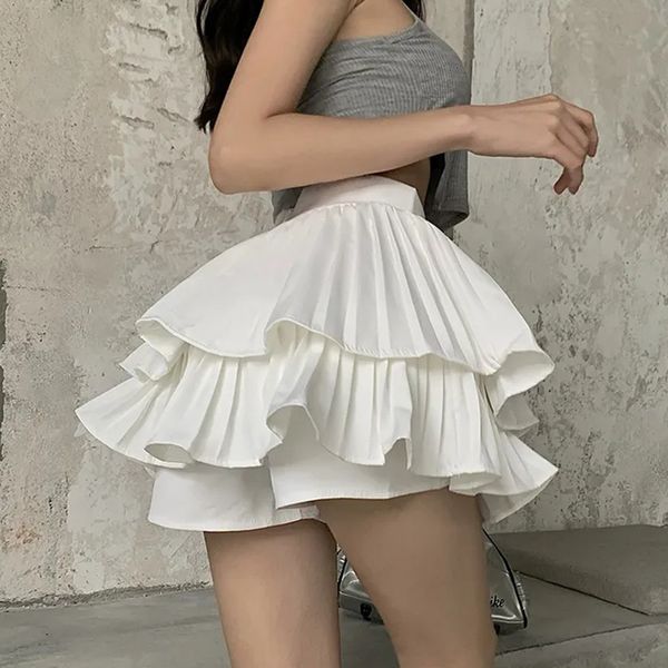 skirts rimocy summer layered cake mini women double layer ruffles y2k short woman solid color high waist female 230516, Black
skirts rimocy summer layered cake mini women double layer ruffles y2k short woman solid color high waist female 230516, Black