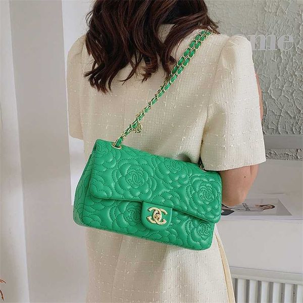 50% off 2023 fashion handbag and new camellia chain foreskin trendy one shoulder oblique cross classic women's bag
50% off 2023 fashion handbag and new camellia chain foreskin trendy one shoulder oblique cross classic women's bag