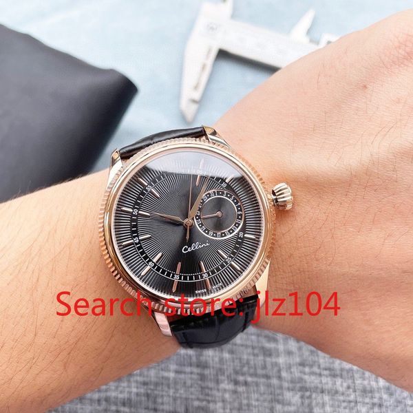 lls men's mechanical watch, with sapphire mirror, gentleman style, 40mm diameter, 1:1 brand watch clone, fully automatic mechanical mov
lls men's mechanical watch, with sapphire mirror, gentleman style, 40mm diameter, 1:1 brand watch clone, fully automatic mechanical mov