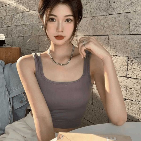 one-piece chest wrap bra square collar inner strap with chest pad, suspender beautiful back bottom layer layer underwear women's tank, White
one-piece chest wrap bra square collar inner strap with chest pad, suspender beautiful back bottom layer layer underwear women's tank, White