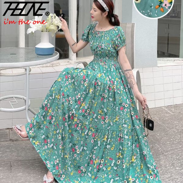 casual dresses summer women dress loose korean style bohemian floral cotton beach offshoulder print casual vintage vestidos robe maxi dresse, Black;gray
casual dresses summer women dress loose korean style bohemian floral cotton beach offshoulder print casual vintage vestidos robe maxi dresse, Black;gray