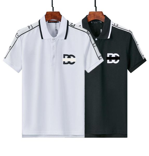 summer 2023 casual polos mens out fitness short sleeve tees designer logo polo shirt streetwear black white fashion clothes, White;black
summer 2023 casual polos mens out fitness short sleeve tees designer logo polo shirt streetwear black white fashion clothes, White;black