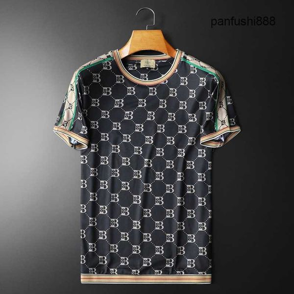 boliana clothes auba brand burbersys 2023 summer new round neck men's mercerized cotton short sleeve t-shirt embroidery half shirt fash, White;black
boliana clothes auba brand burbersys 2023 summer new round neck men's mercerized cotton short sleeve t-shirt embroidery half shirt fash, White;black