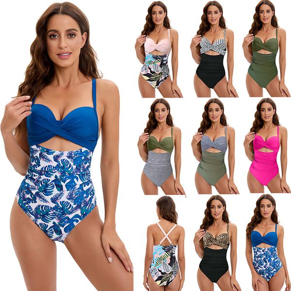 2023 summer one-piece swimsuit for women crossed front cut out high-waist waist slimming pleated color matching girls monokinis swimwear for, White;black
2023 summer one-piece swimsuit for women crossed front cut out high-waist waist slimming pleated color matching girls monokinis swimwear for, White;black