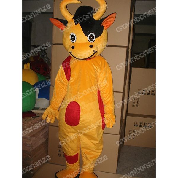 simulation lovely cow mascot costumes cartoon carnival adults outfit birthday party halloween christmas outdoor outfit suit, Red;yellow
simulation lovely cow mascot costumes cartoon carnival adults outfit birthday party halloween christmas outdoor outfit suit, Red;yellow