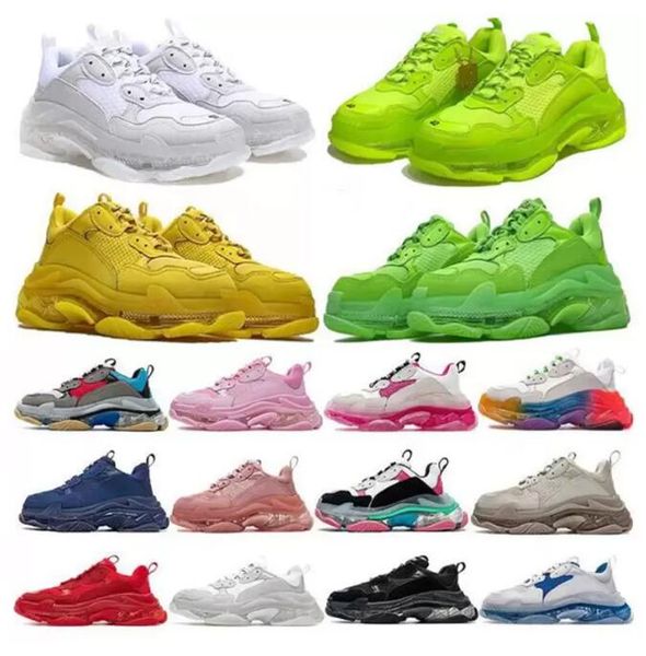 17fw triple s men women designer casual shoes platform sneakers clear sole black white grey red pink blue royal green mens trainers jogging
17fw triple s men women designer casual shoes platform sneakers clear sole black white grey red pink blue royal green mens trainers jogging