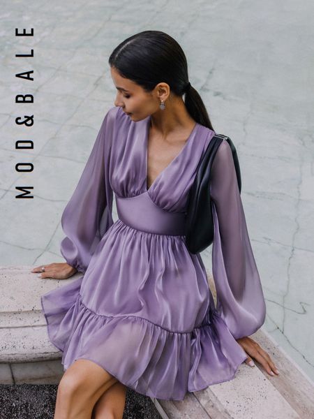 casual dresses chiffon sundress bright gloss v neck satin mini skirt summer long sleeve party luxury dress fashion woman vestido 230515, Black;gray
casual dresses chiffon sundress bright gloss v neck satin mini skirt summer long sleeve party luxury dress fashion woman vestido 230515, Black;gray